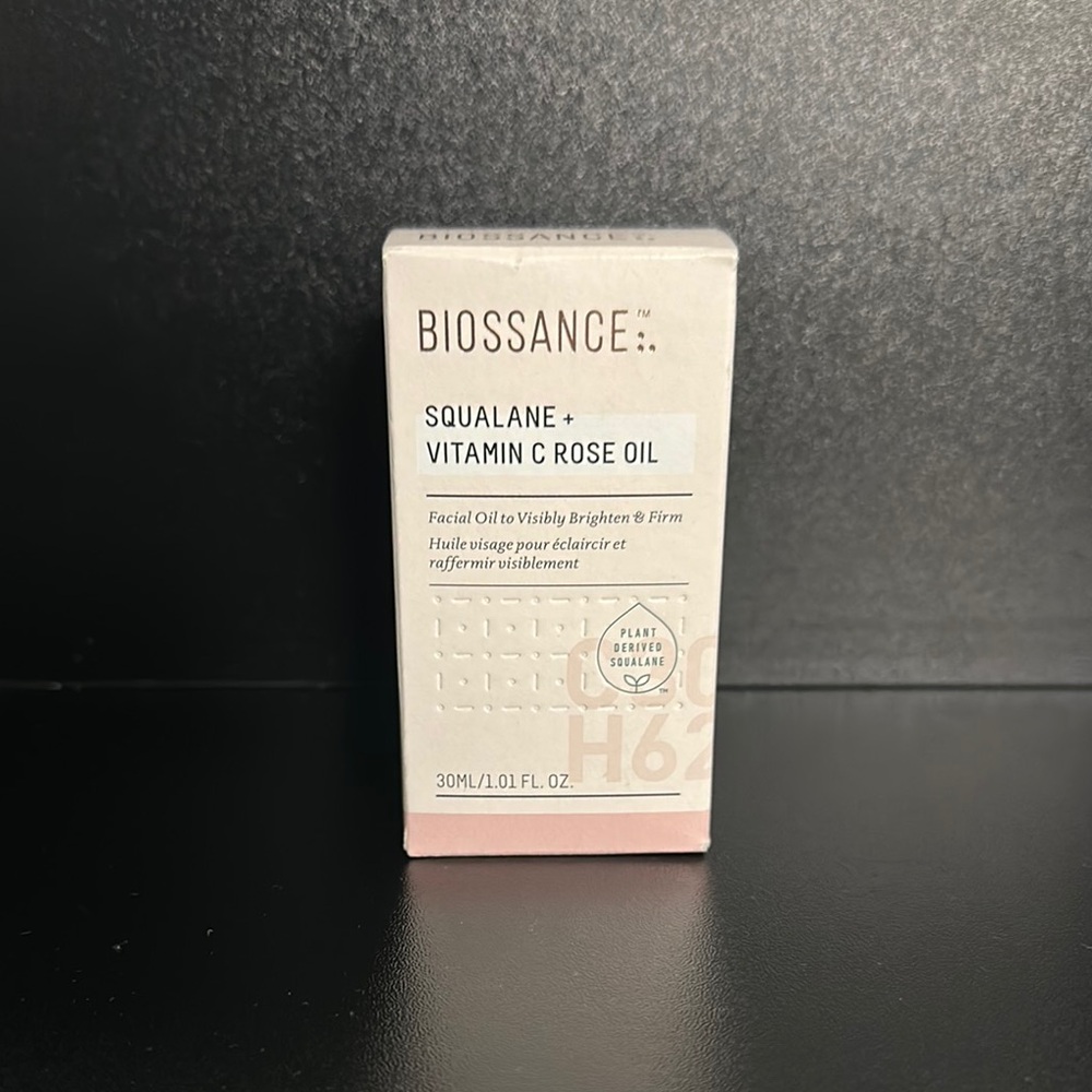 Biossance Squalane & Vitamin C Rose Oil